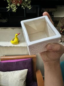 Set Of 2 Ceramic Planters