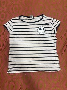 Striped Jack Skellington T-Shirt