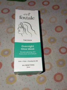 Foxtale The Diva Overnight Glow Mask
