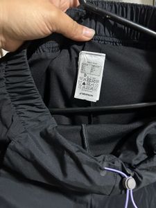 Black Athletic Shorts with Built-in Leggings