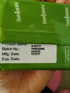 Banjara's 100% Natural Face Pack &amp; Applicator