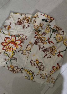 Floral Print Tunic Top