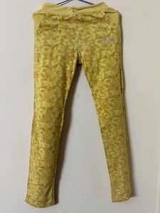 Yellow Track Pants