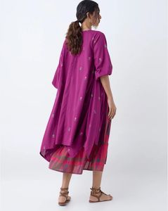 Westside Utsa Purple Cotton Shrug