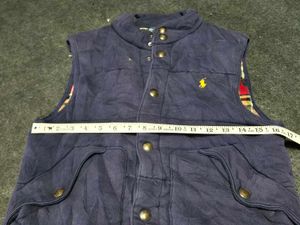 Polo Ralph Lauren Padded Puffer Vest (Tartan Flann