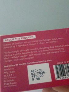 Lift Me Up Collagen Jelly Cream