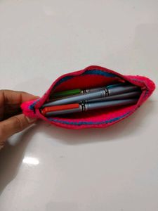 Handmade Knitted Pouch
