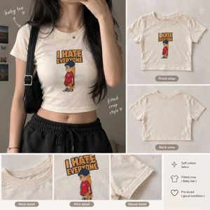 white cute Tee