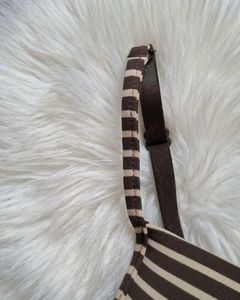 Striped Padded Bra