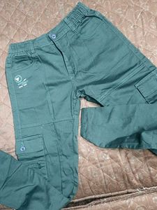 Dark Green Cargo Pants