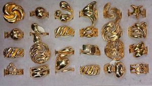 Gold- anti tarnish ring