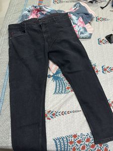 Men's Black Denim Jeans