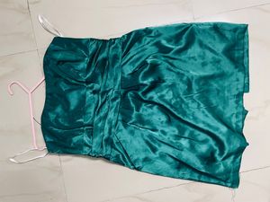 high quality imported see green mini dress for sale