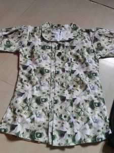 Floral Print Kurta Set