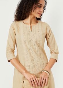 Elegant Embroidered Kurti