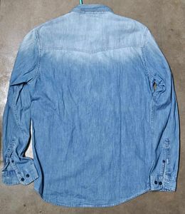 People by Pantaloons Denim Shirt Slim Fit Size 40