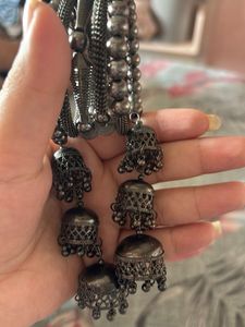 Traditional Oxidized Silver Kada Bangle