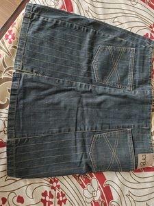 Short Denim Skirt