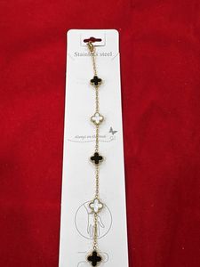 Elegant Clover Charm Bracelet
