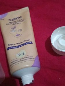 sanfe bikni line hair removal cream