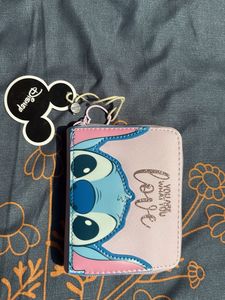 Disney Stitch Wallet - New with Tag