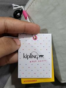 Kipling Wallet - off white