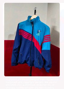 Retro Sporty Windbreaker Jacket