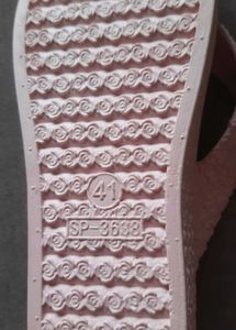 Unused Pink Flip-Flops with Diamonds