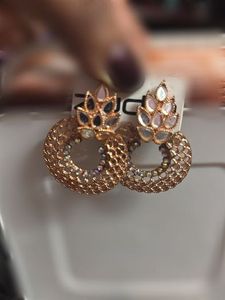 Elegant Rose Gold Hoop Earrings