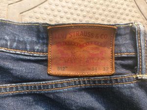 Levis RAW Blue Denim Jeans