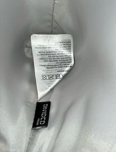 H&amp;M croc heart buckle silver bag