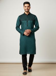 Embroidered Kurta Set (size 40)