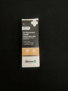 The Derma Co SPF 60 Tinted Sunscreen Gel