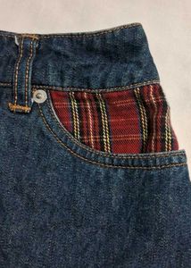 Mini jeans skirt