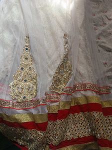 Elegant White  Lehenga
