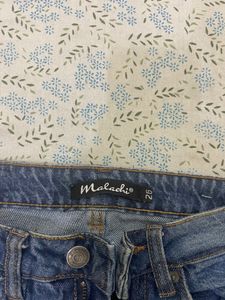 Malachi Mid Blue Wide Leg Jeans