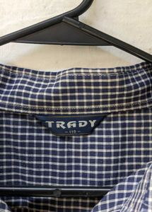 Classic Men's Short Sleeve Checkered Shirt