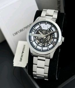Armani Exchange Automatic Skeleton Watch