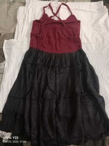 Casual Colorblock Dress