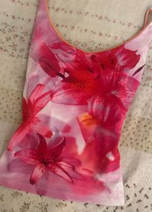 aesthetic lily Print cami sole