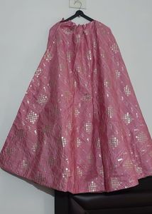 Pink Sequined Ethnic Blouse