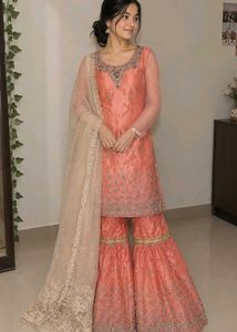 heavy sharara set