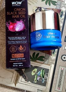 Combo hair oil and Mask