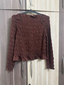 43 H&amp;M SMOCKED top