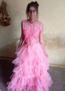 Lehenga Beautiful Ruffle Detailing