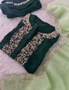 Elegant Embroidered Kurta Set