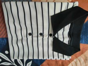 Striped Sleeveless Mini Dress