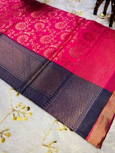 New South Indian banarsi Saree with blouse piece