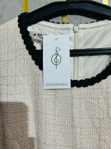 Chanel inspired Chic Sleeveless Tweed Dress