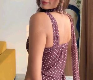 Elegant Polka Dot  dress
